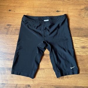 black Nike shorts